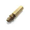 Raccord pour tuyau cuivre M10 - 5/16 ( Vapo Vialle)