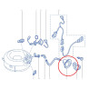 Support Orifice de remplissage carburant Kangoo GPL